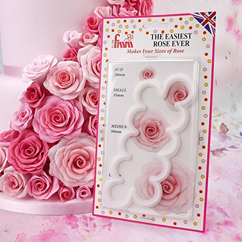 FMM Cutter Easiest Rose Ever Fondant Icing Cutting Tool For Cake Decoration