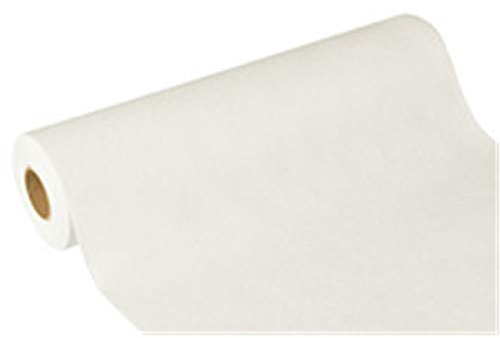 Papstar, Tischläufer, stoffähnlich, Vlies soft selection plus 24 m x 40 cm grau auf Rolle, #85760