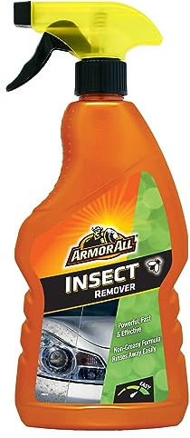 Armor All, Insect Remover Spray 500 ml, Removes Insects, Tar, Tree Sap and Bird Droppings from your Car, Suitable for Paintwork, Glass and Trim, Ideal for Car & Motorcycle Detailing, Made in the UK