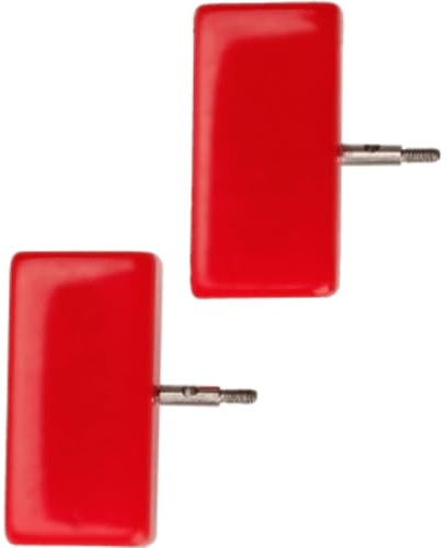 ChiaoGoo Endkappen Mini Rot für austauschbare Seilsysteme 2 Stück CG2502-M