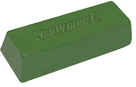 Silverline Polishing Compound Green – 500g, High-Performance Abrasive Paste for Metal & Wood Finishing (107889)