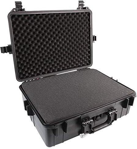 DURATOOL D03133 Black Water Resistant Case with Foam Insert - 357mm x 470mm x 176mm