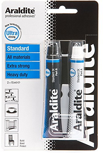 Araldite ARA400001 Tube adhésif époxy 15 ml, 10