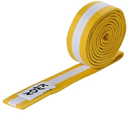 Kwon Budogürtel, mehrfarbig schwarz 200 cm