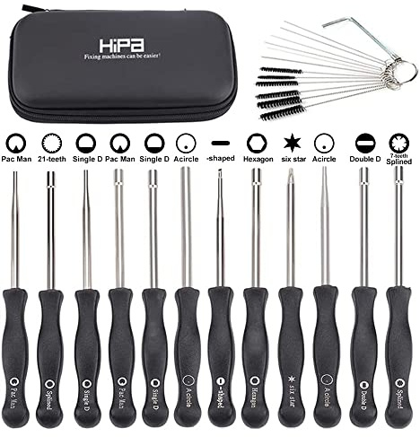 HIPA Pack-of-12 Carburetor Adjustment Tool Carburator Adjusting Kit for 2-Cycle Small Engine for Poulan Husqvarna STHIL ECHO Trimmer Weedeater Chainsaw