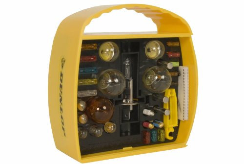 Dunlop 360065 Auto Beleuchtung Set H1, 32-teilig, Lampen & Sicherungen, 12V (Abblend-/ Nebel-/ Fernlicht)