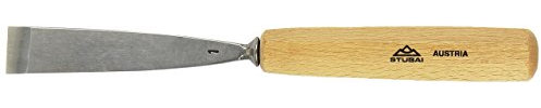 Stubai Stechbeitel lang poliert, Form 1, 25 mm, 550125