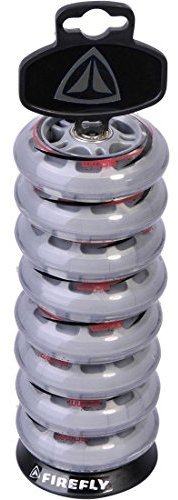 Firefly Unisex rulleskøjter / kuglelejesæt Inlineskates rollen, durchsichtig, 80 EU