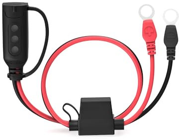 CTEK 56-382 Indicator Eyelet M8 Practical LED Indicator for Immediate Indication of Battery Charge Levels, Red/Black