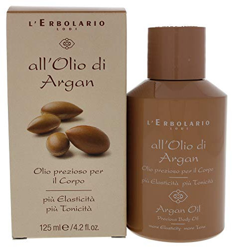 L'Erbolario Arganöl hochwertiges, spezielles Körperöl, 1er Pack (1 x 125 ml)