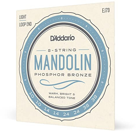 D'Addario EJ73 Mandola Mandocello Mandobass Mandoline Saitensatz phosphorbronze light