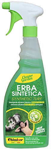 Chimiver Limpiador para la Limpieza de Césped Artificial Listo para Usar. CLEAN GARDEN PRONTO | Botella con pulverizador de 750 ml
