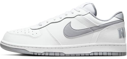 NIKE 355152-106 Big Low Herren White/Wolf Grey EU 45