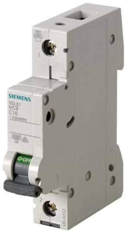 SIEMENS Ingenuity for life - Leitungsschutzschalter 6kA 1 polig Typ C 4A