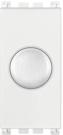 Vimar serie idea - Variatore 230v 100-500w+push bianco