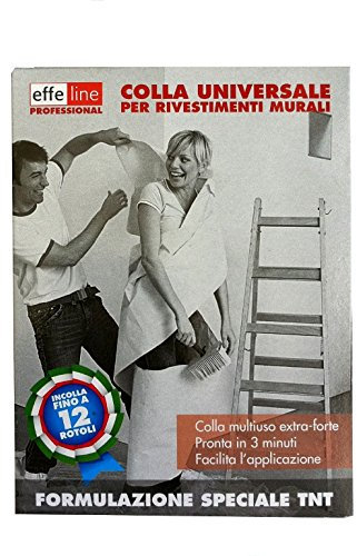 Colla universale per rivestimenti murali colla da parati extraforte formulazione speciale 250 gr