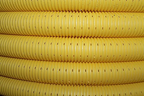 10 Meter Drainagerohr DN 100 gelocht Drainage Doubleyou Geovlies & Baustoffe®