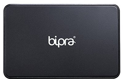 Bipra Caja externa USB 3.0 para disco duro SATA de 2,5 pulgadas, alimentación por bus USB, color negro (USB 3.0 negro sin herramientas)