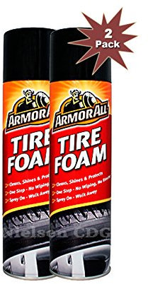 Armor All Tire Foam Cleaner 2x500ml = 2pk