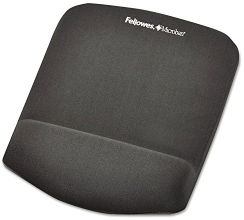 FEL9252201 - Fellowes PlushTouch Mouse Pad/Wrist Rest with FoamFusion Technology - Graphite by Fellowes