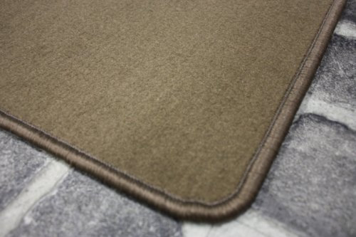 Velour Teppichboden Play Braun (42) Auslegeware (ungekettelt), Grösse: 100 x 400cm