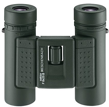 Eschenbach Optik Fernglas Sektor F 8x25 - faltbares Weitwinkel-Fernglas für Wanderungen oder Vogelbeobachtungen mit Tragetasche - geeignet für Brillenträger