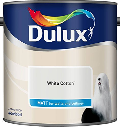 Dulux Matt 2.5L White Cotton