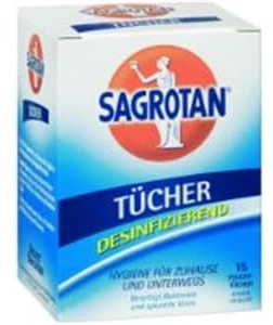 Desinfektionstücher Sagrotan 15 St VE=1