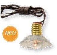 Unbekannt Miniatur Modell Zubehör Strahler E10 mit Kabel und Stecker Länge 50cm
