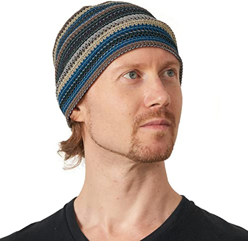 CHARM Herren Damen Häkel Beanie Hut Mütze Sommer Mode Unisex