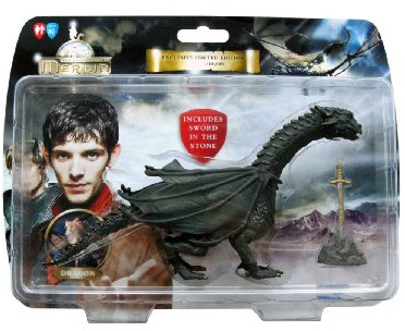 The Adventures of Merlin Dragon with Sword in Stone Limited Edition Action figure