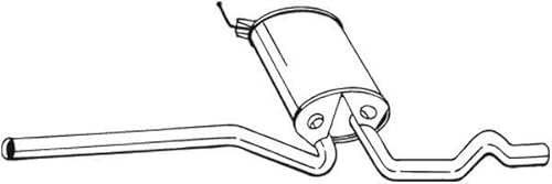 BOSAL Mittelschalldämpfer 282-703