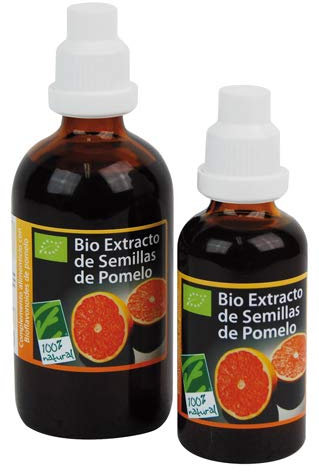 Extracto Semillas de Pomelo BIO - Con Bioflavonoides y Vitamina C - Refuerza el Sistema Inmune - Protege Frente al Estrés Oxidativo - Producto Ecológico Certificado - Sin Conservantes - 50 ml