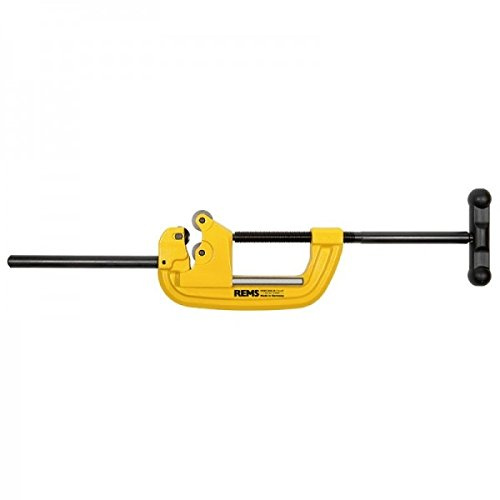 REMS Rohrabschneider RAS St 1 ¼-4 - Installationswerkzeug zum Trennen von Rohren, für nichtrostende Stahlrohre, Nur 1 Schneidrad für Rohre Ø ⅛ – 4 (10 – 115 mm), Wanddicke s ≤ 8 mm RAS 1 1/4-4
