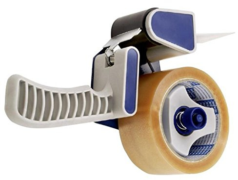 Norrun Handabroller # für sicheres und schnelles Verkleben von Paketen # low noise # für die beiden üblichen 5,08 und 7,6 cm (2'' und 3'') Rollen - Durchmesser Paketklebeband
