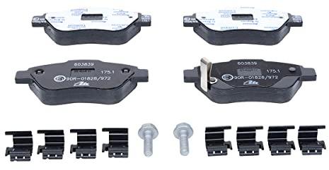 ATE Original Bremsbeläge - Belagsatz - für Scheibenbremse - 13.0460-3839.2 | Kompatibel mit: OPEL ADAM, CORSA D, CORSA D Kasten/Schrägheck, VAUXHALL ADAM, CORSA Mk III, CORSAVAN Mk II Kasten/Schrägheck
