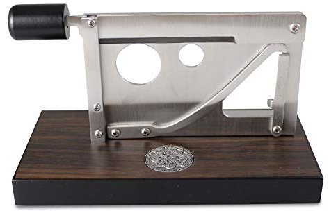 Egoist Cigar Cutter cortapuros de Mesa de Madera y Metal