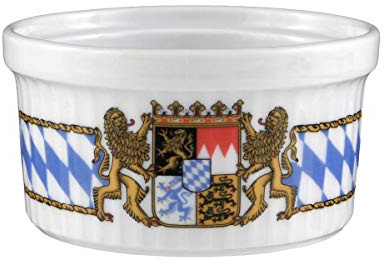Seltmann Weiden 001.459714 Pastetenform 1010 Rund, 9 x 9 x 4.5 cm, Blau/Weiß/Gelb/Rot