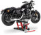 Motorrad Hebebühne Scherenheber Hydraulik-Lift ConStands L schwarz-rot