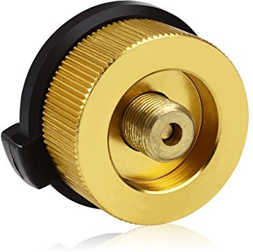 WINOMO Campingkocher Gas Flasche Adapter Übertragung Düsen Gas Gasflaschenadapter für Camping Brenner