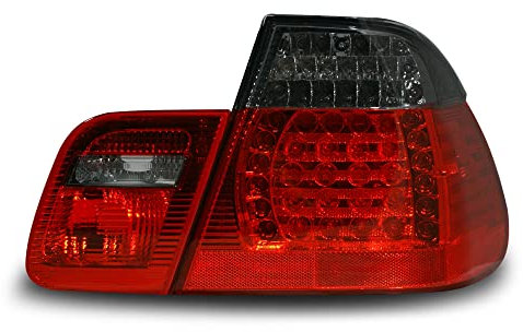 JOM Car Parts & Car Hifi GmbH 81140 LED Rückleuchten schwarz-rot