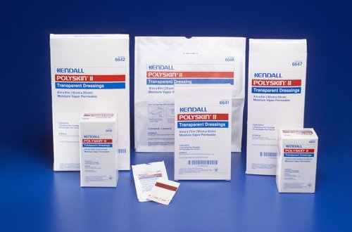 POLYSKIN II Transparent Dressings 6 x 8 Box (6642BX)