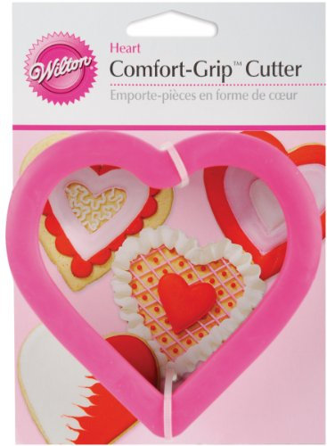 WILTON TAGLIABISCOTTI E TAGLIAPASTA COMFORT GRIP CUORE