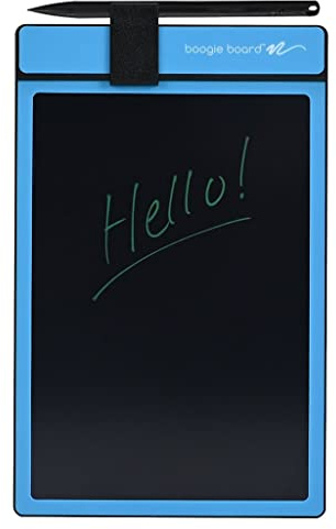 Boogie Board 01582801516-CYA-EU1 Tablette d'écriture avec Bouton d'effacement Ecran LCD 8,5'' Bleu