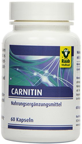 Raab Vitalfood Carnitin 60 Kapseln, 1er Pack (1 x 28 g)
