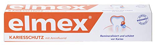 elmex KARIESSCHUTZ Zahnpasta, 6er Pack (6 x 75 ml)