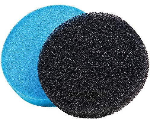 Heissner Filterschwamm Filtermaterial Filter rund 2er Pack
