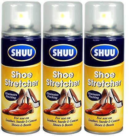 Shoe Stretcher Spray Relieves Tight Fitting Shoes Leather Suede Softener (SET OF 3)