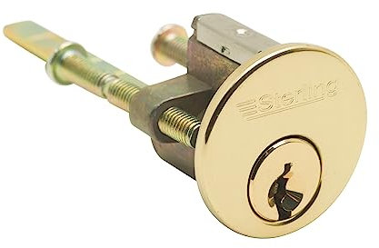 Sterling RCB100 Replacement 5 Pin Rim Cylinder Brass Plated