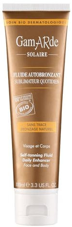 Gamarde Solaire Fluide Autobronzant Bio 100 ml